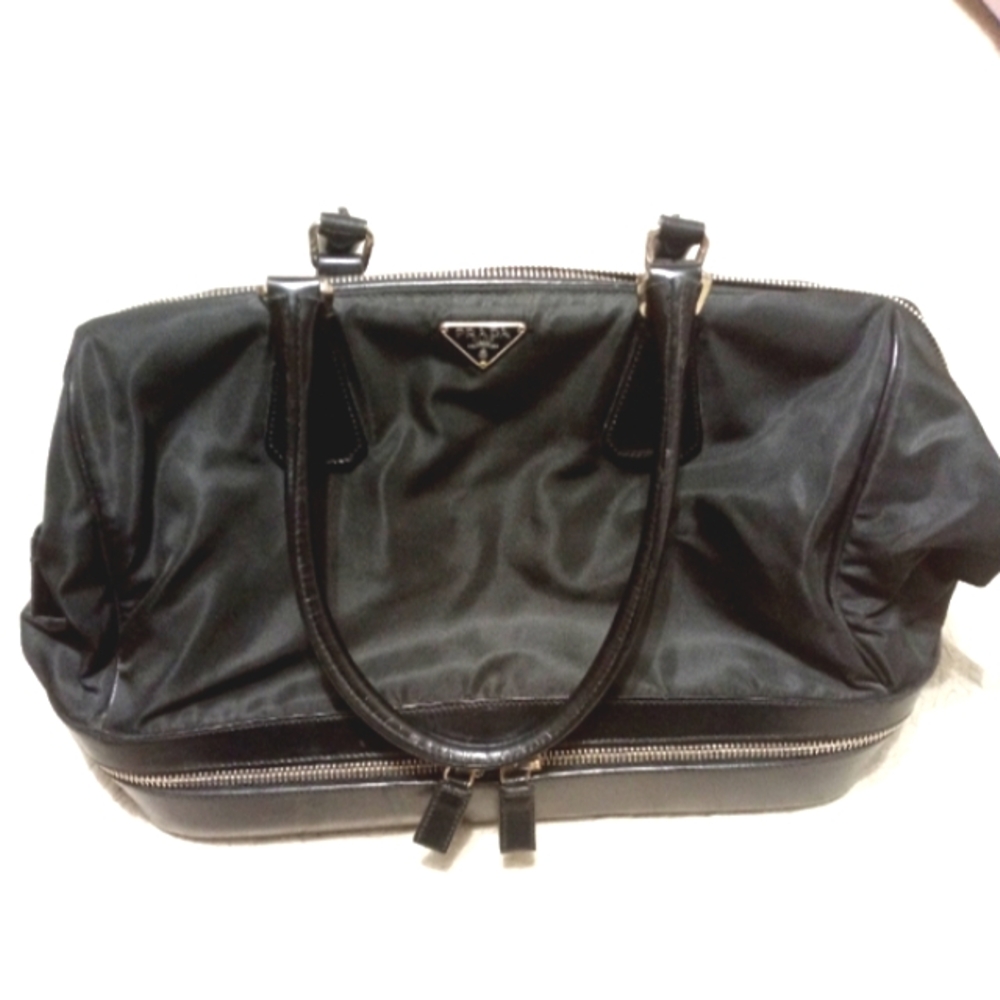 Prada Tessuto doctor bag purse Rare